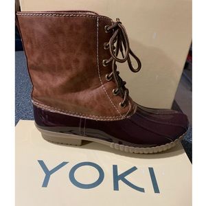 Brown Duck Boots